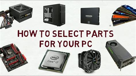 pc part choosing guidepc parts compatibility guidecomputer building guidehindi