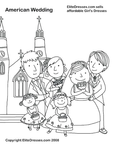 personalized wedding coloring pages  getcoloringscom