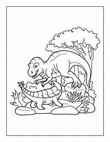 Dinosaurs Verbnow sketch template