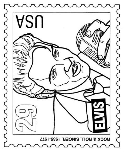 printable elvis stitch coloring pages clip art library