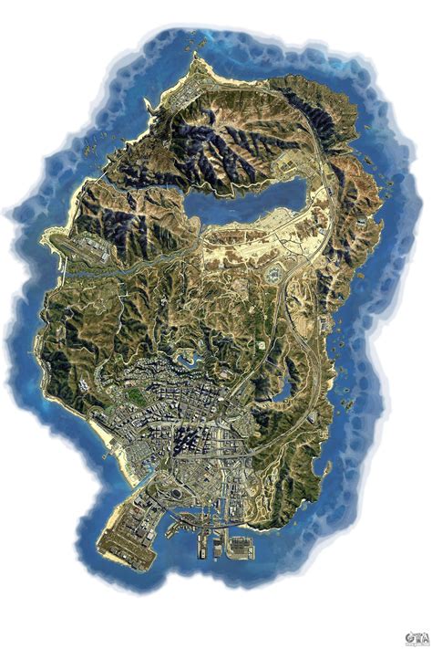 gta  real map