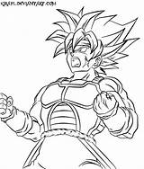Bardock Coloring Dragon Ball Pages Ssj2 Drawing Color Lineart Printable Deviantart Dragonball Getdrawings Quality High Popular Getcolorings sketch template