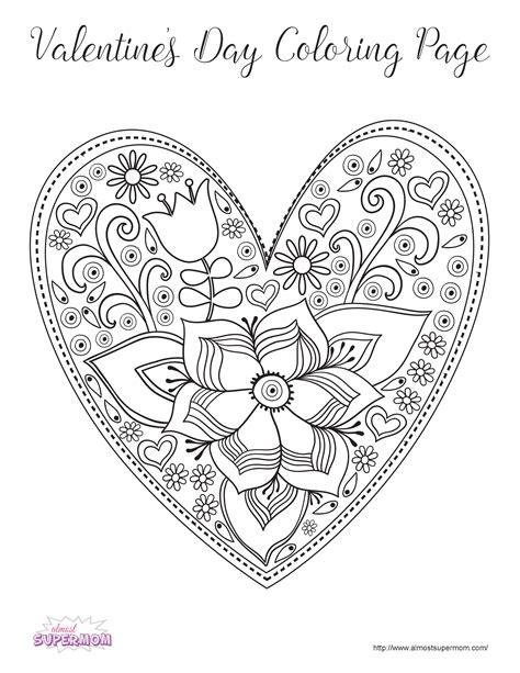 printable valentines coloring pages printable templates