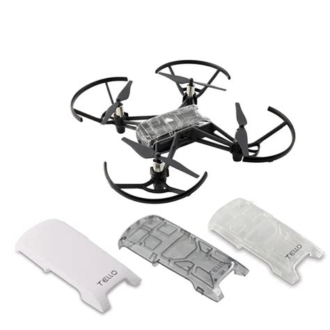 dji tello diy fashion transparent upper shell cover  dji tello