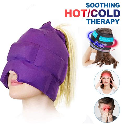 Jual Gel Ice Headache Relief Hat Kompress Dingin Dan Panas Relief