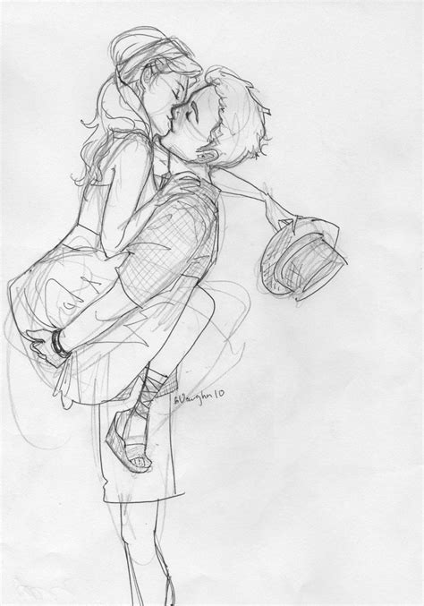 gossip girl s chuck and blair by the lovely burdge bug sketches cute couple drawings drawings