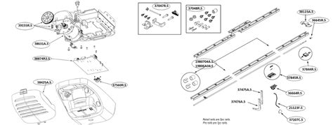 genie garage door opener replacement parts  models    genie company