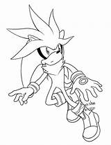 Hedgehog Sonic Manic sketch template