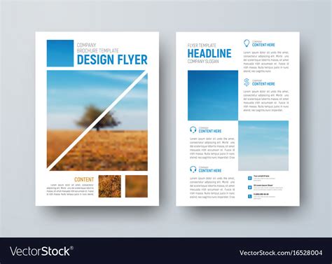 template   front   pages royalty  vector