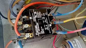 split ac outdoor contactor wiring diagram