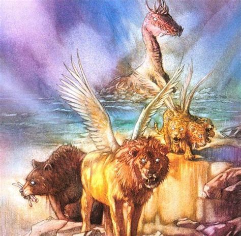 os quatro animais da profecia de daniel imagens bíblicas