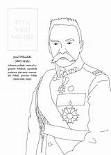 Kolorowanki Patriotyczne Znani Polacy Wydrukowania Swiecie sketch template