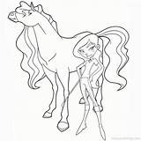 Horseland Xcolorings sketch template