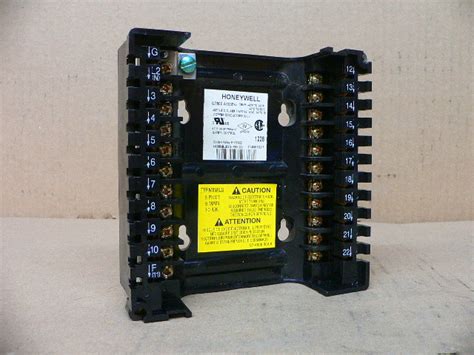honeywell  series burner control wiring subbase qa  ebay