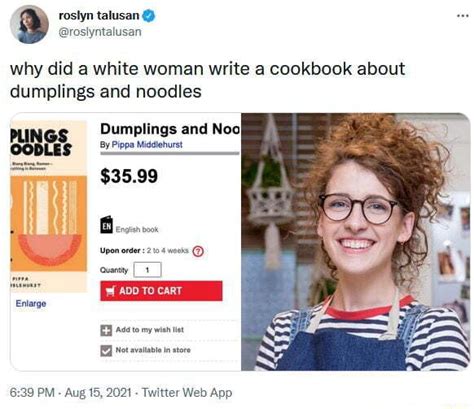 roslyn talusan atroslyntalusan    white woman write  cookbook