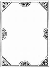Celtic 2961 2159 Borders Hojas Celta sketch template