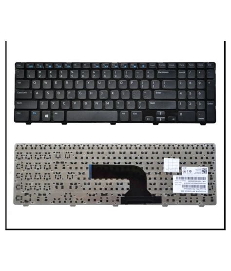 lappyg dell inspiron   black inbuilt replacement laptop keyboard