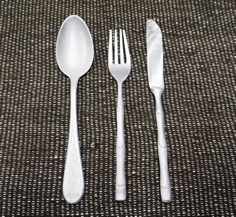 aluminum cutlery   bombshells spoon fork knife set