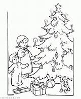 Coloring Pages Christmas Gif Choose Board sketch template