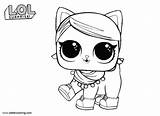 Lol Coloring Pages Pets Kitty Printable Kids Adults Color Print sketch template