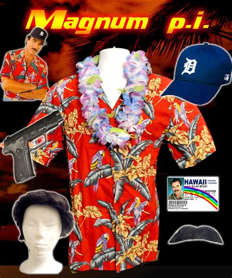 magnum pi costume accessories google search  party costumes costumes  costume