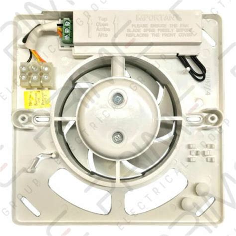 manrose xft axial extractor fan  mm   timer model  ebay
