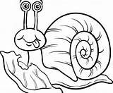 Snail Caracol Slak Lettuce Caracoles Schnecke Escargot Lechuga Pixers Sla Malvorlage Printable Animado Infantiles Tum Insectos sketch template