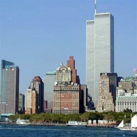 Twin Towers Of The World Trade Center In New York