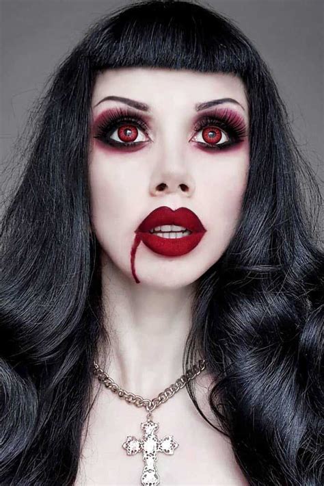 maquillaje de vampiresa para halloween sexy vampire makeup vampire