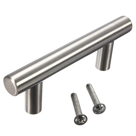 kitchen handle cabinet cupboard door drawer handles black stainless steel mm walmart canada