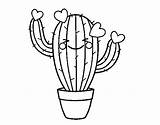 Cactus Coloring Heart Saguaro Pages Colorear Drawing Coloringcrew Printable Valentines Book Clipartmag Getdrawings sketch template