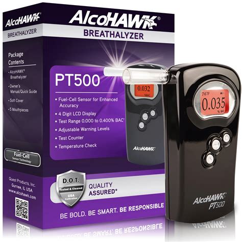 alcohawk pt alcohol breathalyzer breath alcohol tester
