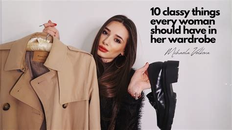 episode 2 10 classy things every woman should have in her wardrobe