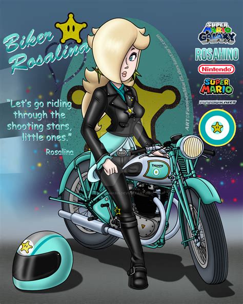 Biker Chick Rosalina By Famousmari5 On Deviantart