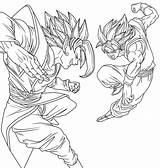 Goku Zamasu Jiren Saodvd Vegeta Colorir Dbz Lineart Dragones Gogeta Noveltyforce sketch template