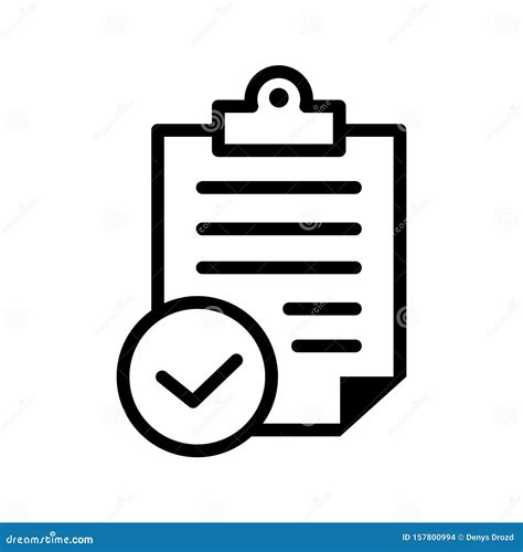 compliance document vector icon approved process illustration symbol