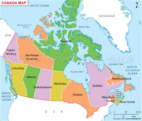 canada map canada map map north america map