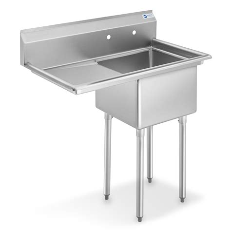 gridmann nsf stainless steel  single bowl commercial kitchen