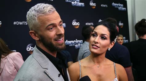 nikki bella and artem chigvintsev talk about finally putting a title on their relationship