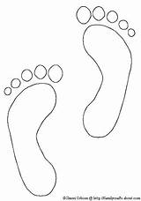 Template Footprint Footprints Feet Jesus Printable Coloring Crafts Outline Templates Patterns Foot Baby Print Kids Pattern Clipart Pages Stencil School sketch template