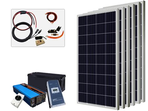 grid solar kits  batteries sunshine solar