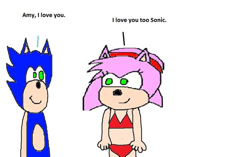 Sonic Loves Amy Rose By Tommypicklesfan1992 On Deviantart
