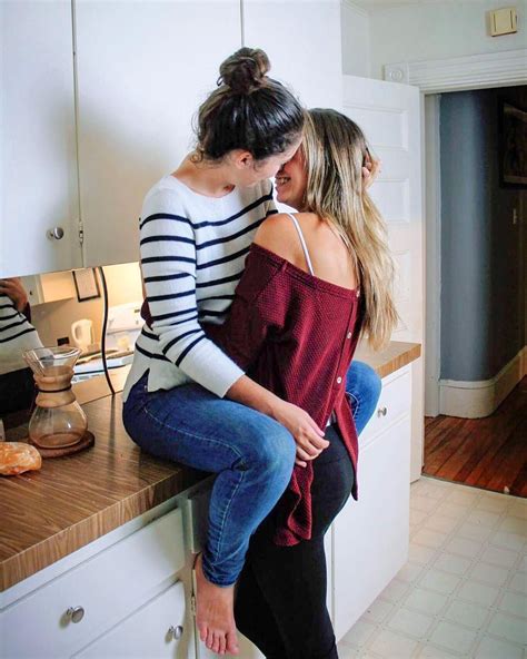 Cute Lesbian Kissing Telegraph