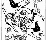 Wiggles Pages Coloring Colouring Printable Getcolorings Getdrawings Drawing Print sketch template