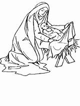 Coloring Pages Christmas Mary Jesus Nativity Bible Kids Print Bell3 Fun Baby Story Bibel Easily Book Coloringpagebook sketch template