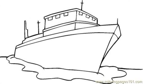 coloring pages ship transport water transport  printable