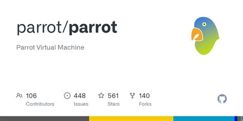 github parrotparrot parrot virtual machine