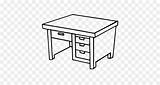 Zeichnen Meja Mewarnai Schreibtisch Tisch Buro Kantor Kumpulan Büro Malbuch Tabelle Kerja sketch template