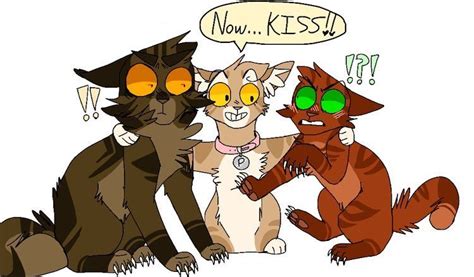 omg tigerstar and firestar have to kiss hahahahahahajaha