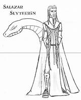 Slytherin Salazar sketch template